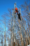 Stahlrohrmast